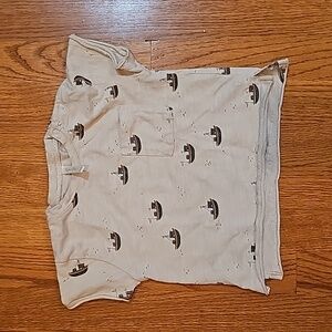 Rylee and Cru Raw Edge Tee Tugboats 12-18 months